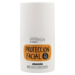 Protector solar facial SPF 50 Amazonia Amapola 50ml