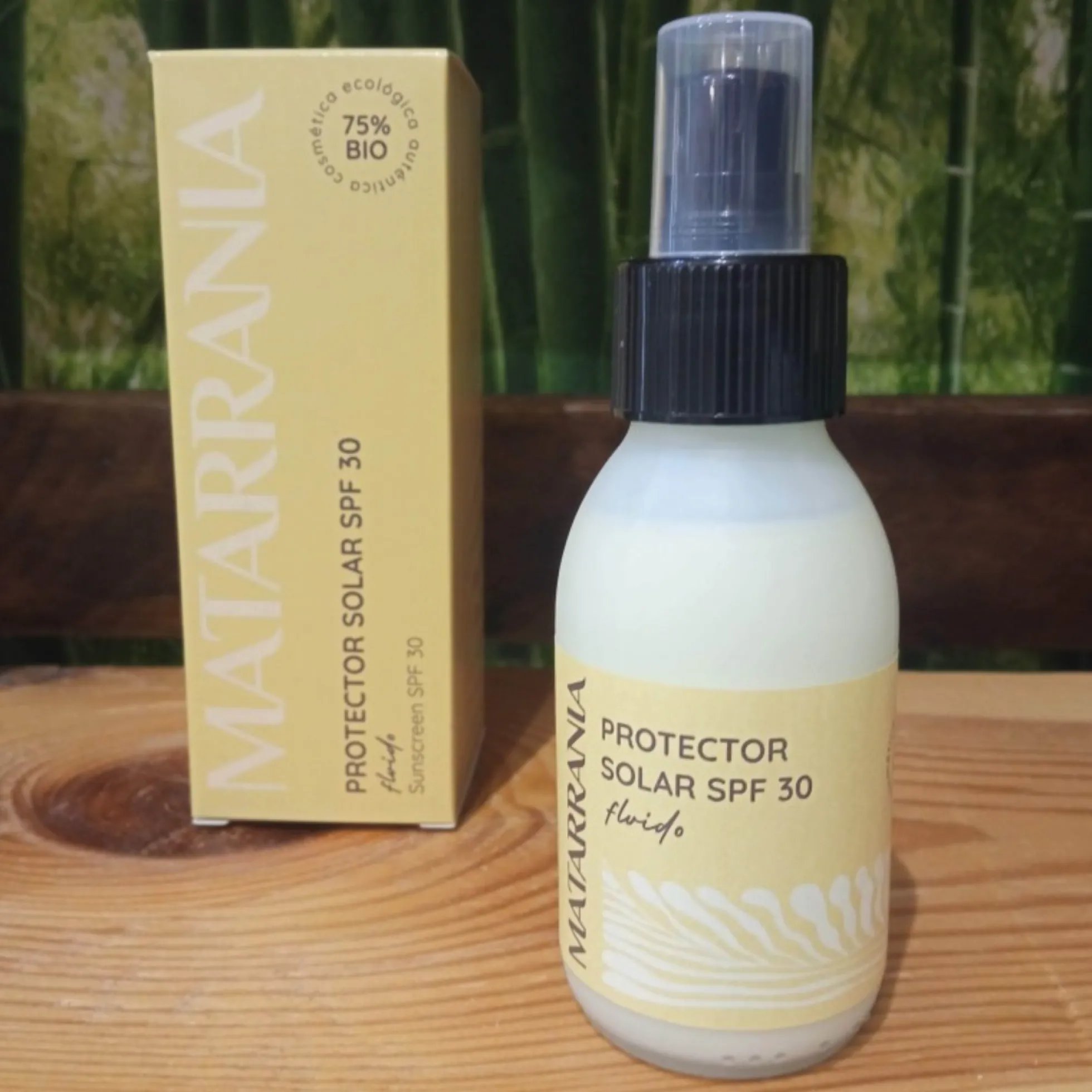 Protector Solar Fluido 30 SPF BIO Matarrania 100 ml