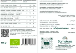 Proteína De Calabaza Bio - 500g | Proteína Vegetal Ecológica Vegana Para Batidos Y Repostería, Sin Azúcares Añadidos