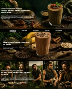 Proteína De Cáñamo Bio - 500g | Proteína Vegetal Ecológica Vegana Para Batidos Y Repostería, Sin Azúcares Añadidos