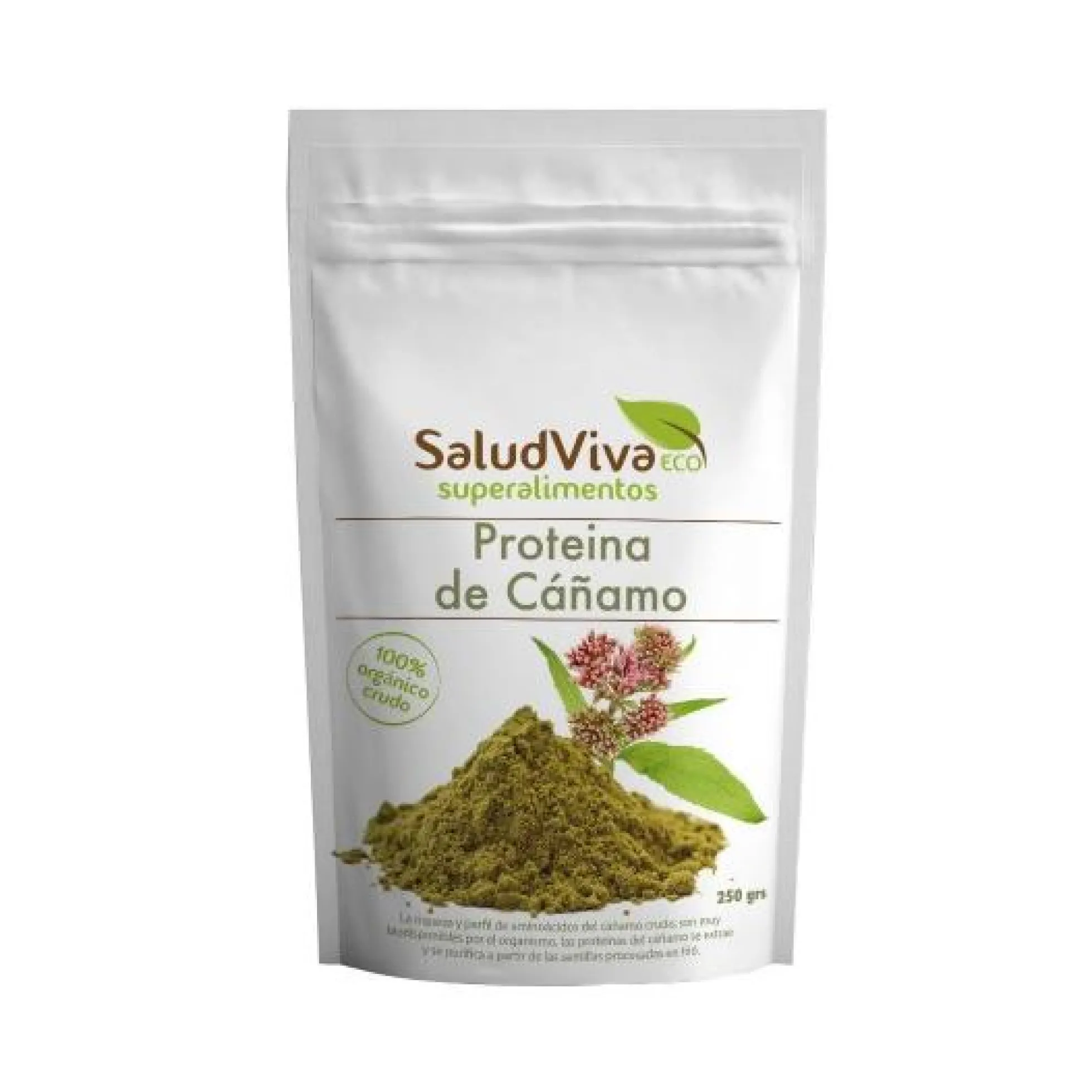 Proteína de cáñamo BIO 250 g, Salud Viva