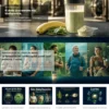 Proteína De Guisante Fermentada Bio - 3kg | Proteína Vegetal Ecológica Vegana Para Batidos Y Repostería