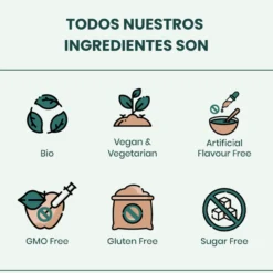 Proteína De Guisante Texturizada Bio - 1.75kg | Proteína Vegetal Ecológica Vegana Para Batidos Y Repostería
