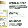 Psilio Rubio Bio, Cáscaras Puras Al 99% | 180 Cápsulas
