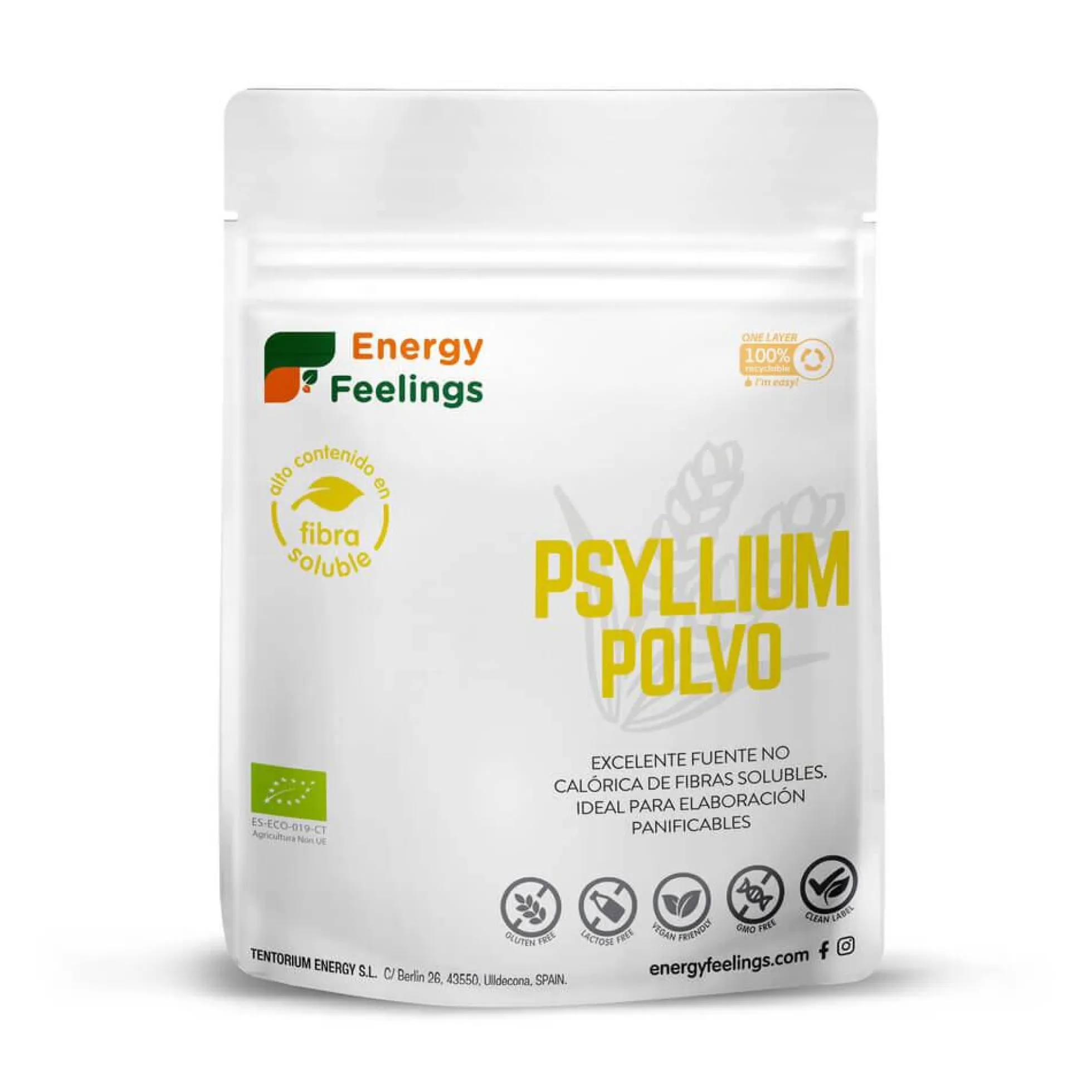 PSYLLIUM ECO polvoEnergy Feelings200 g