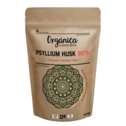 Psyllium Husk Bio Pureza 99% 200g - Orgánica Superfoods
