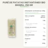 Puré de Patatas Instantáneo BIO Biogra, 250 gr