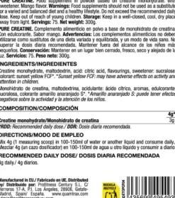 Pure Creatina 200 Mesh - 300g - Mango - Creatina Monohidrato - Quamtrax