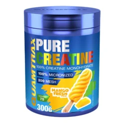 Pure Creatina 200 Mesh - 300g - Mango - Creatina Monohidrato - Quamtrax