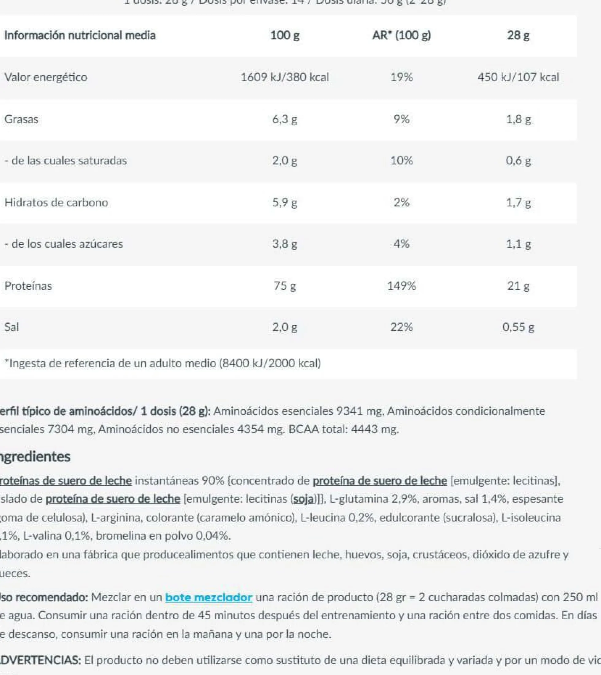 100% Pure Whey - 400g - Caramelo Salado - Proteina De Suero Whey - Biotech Usa