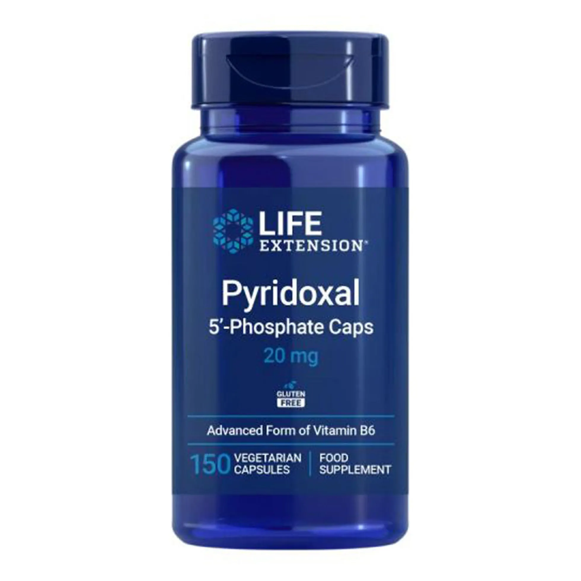 Pyridoxal 5'-Phosphate Caps 20 mg, Life Extension 150 cápsulas