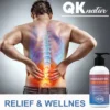 QKnatur - Aceite De Cáñamo Con Extracto De Arnica Para Masaje - 250ml - Para Dolores Musculares