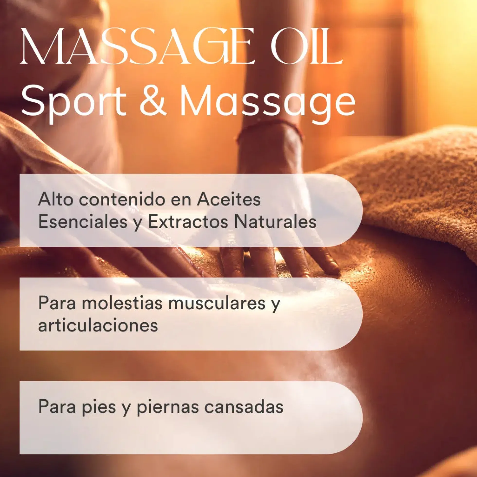 QKnatur - Aceite De Cáñamo Con Extracto De Arnica Para Masaje - 250ml - Para Dolores Musculares