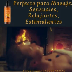 QKnatur - Aceite De Masaje Canela Naranja Bio- 200ml - Para Masajes Corporales Relajantes Y Revitalizantes