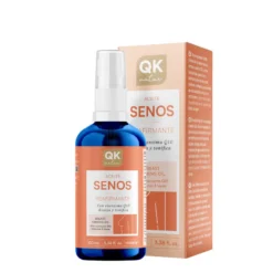 QKnatur - Aceite Para Senos Reafirmante 100 ml. Realza Y Tonifica Los Senos. Para Escote Y Pecho Con Q10