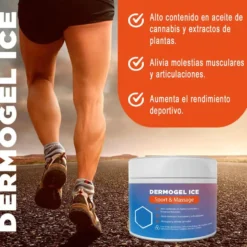 QKnatur - Gel De Cañamo - Alivio Activo Músculos Y Articulaciones - Con Aceite De Cáñamo, Árnica (300 Ml)
