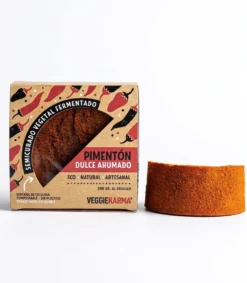 Queso Vegano Semicurado Vegetal Con Pimenton Dulce Ahumado 200 g