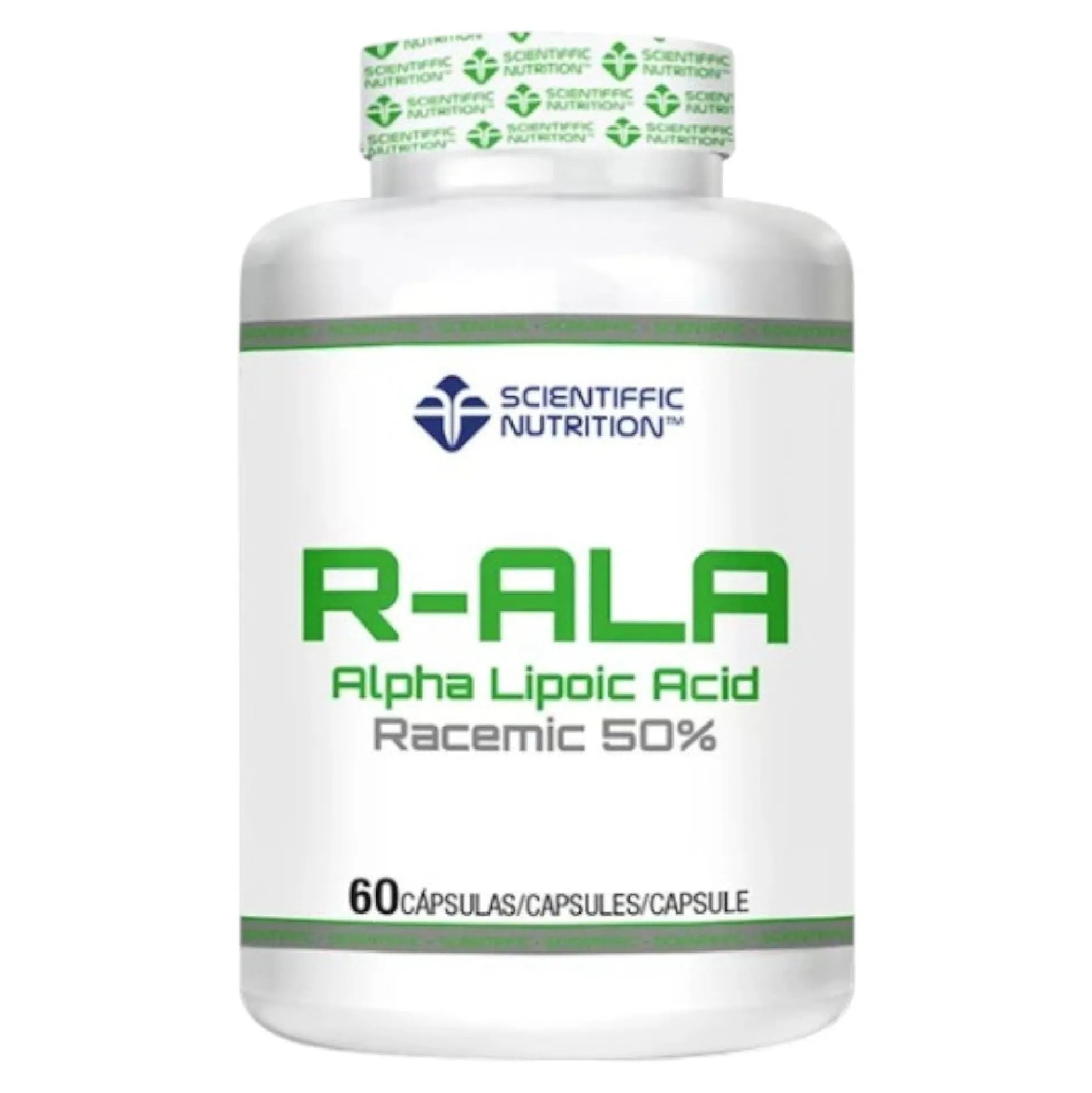 R-ala 50% Racemic 60 Caps