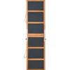 Rampa Para Perros Madera Maciza De Abeto Gris 120x30 Cm
