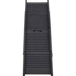 Rampa Plegable Para Perros Plástico Negro 153x40x12,5 Cm