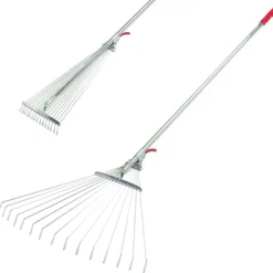 Rastrillo Jardin Regulable Papillon Con Mango