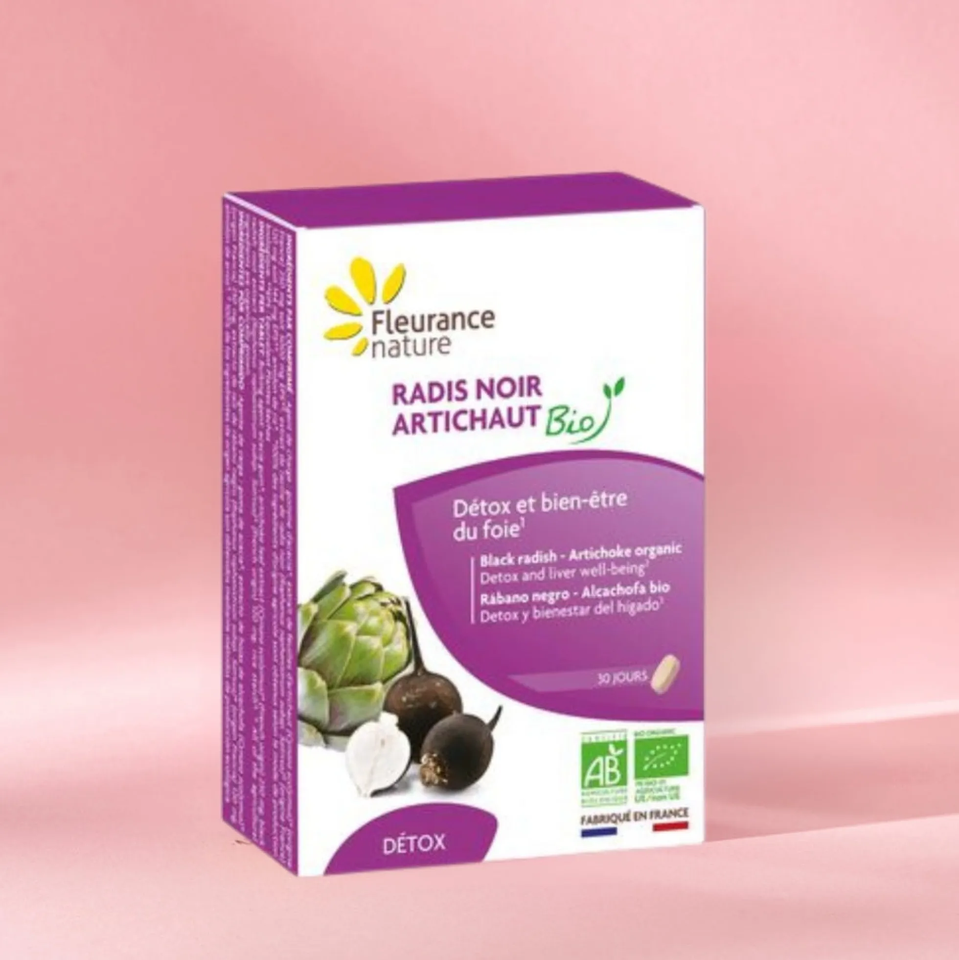 Rábano Negro Alcachofa Eco Fleurance Nature 30 Comprimidos