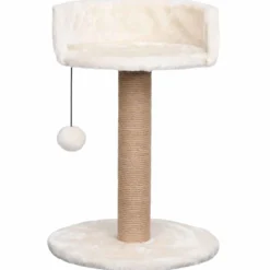 Árbol Para Gatos Con Poste Rascador Hierba Marina 49 Cm