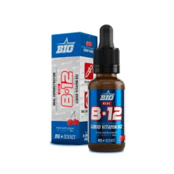 Real B12 (vitamina B12 Liquida) - 30ml - Cereza - Vitamina B - Big