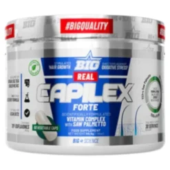 Real Capilex Forte - 60 Cápsulas Vegetales - Piel Pelo Y Uñas - Big