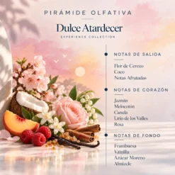 Recambio Mikado Dulce Atardecer Experience SYS Aromas 200 ml | Con Palos | Aroma Floral y Herbal