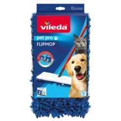 Recambio Mopa MF Flip Mop Pet Pro, Vileda Rojo