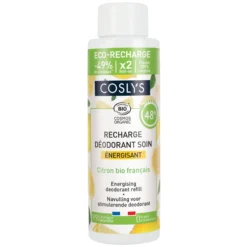 Recarga desodorante energizante limón Coslys 100 ml