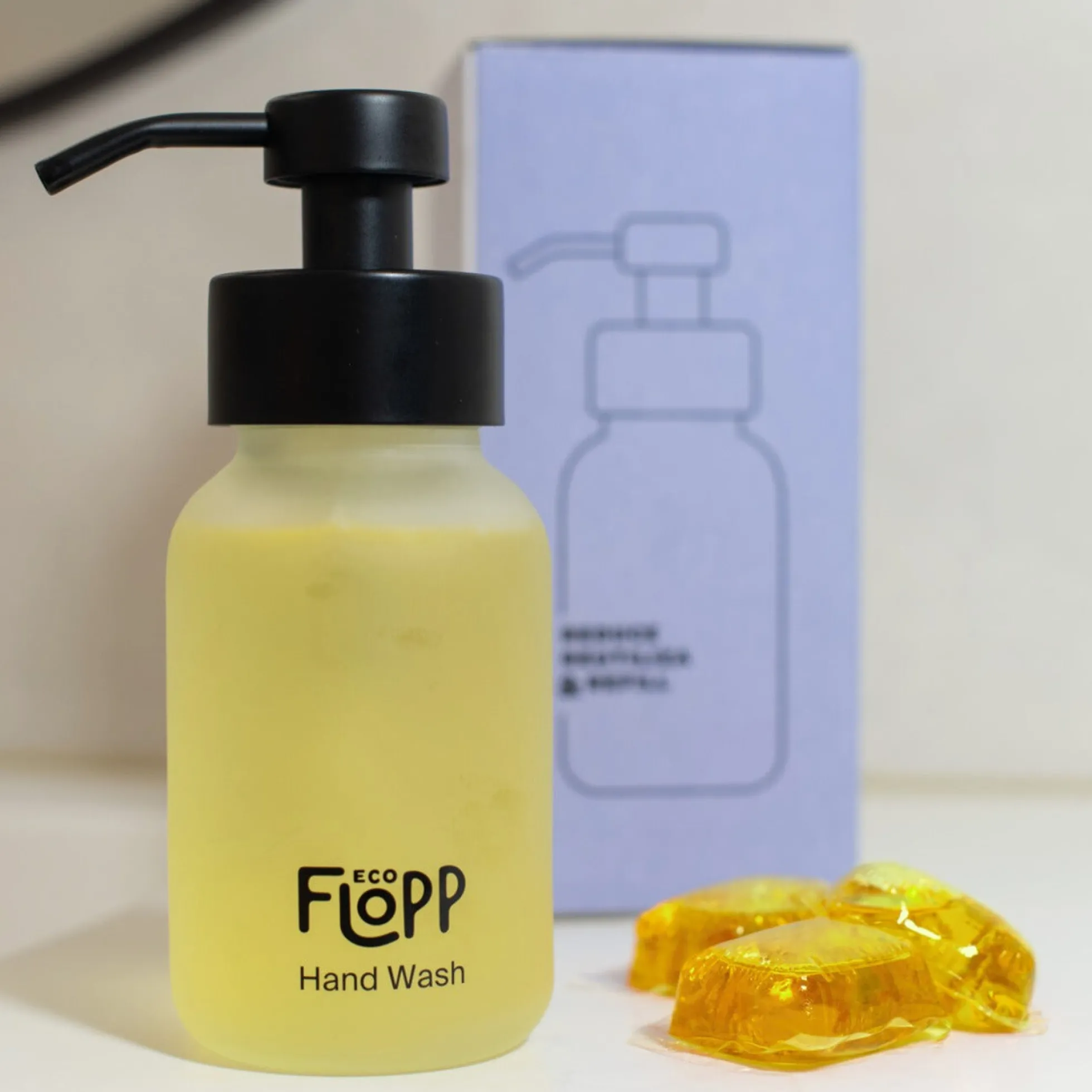 Refill Jabón de Manos Dark Amber Flopp Eco 2 cápsulas