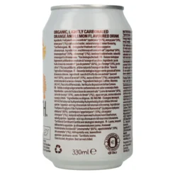 Refresco Bio Naranja y Limón Whole Earth 330 ml