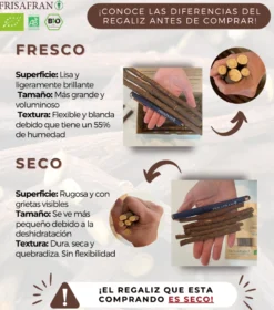 Regaliz De Palo Ecológico Seco - Sabor Y Calidad | Frisafran 100 G