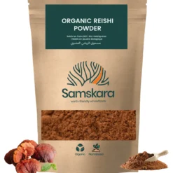 Reishi En Polvo Bio - 100g | Complejo De Hongos Ecológico Vegano Para Café Y Smoothies, 100% Natural, Sin Gluten