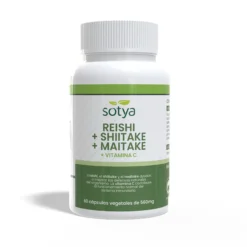 Reishi Maitake Shiitake 60 Vcaps. Sotya