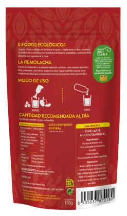 Remolacha Roja En Polvo Bio Sol Natural 150 g