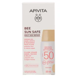Reparación Antiedad Diaria con Color SPF50 Apivita 50 ml