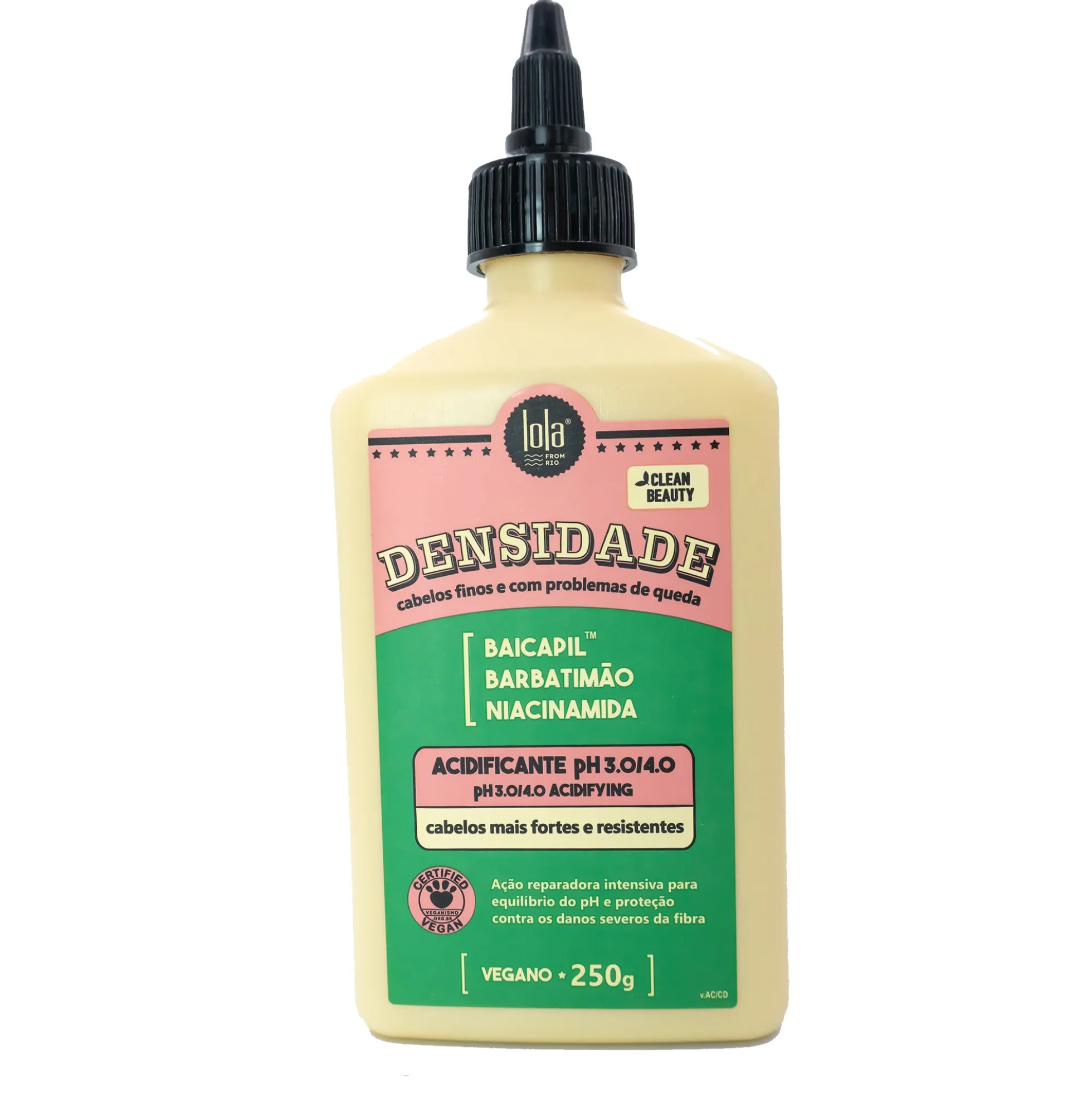 Reparador Intensivo Densidade Lola Cosmetics 250g