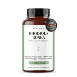Rhodiola rosea 200mg – estrés, estado de ánimo, energía y reducción del cansancio (120 cápsulas)