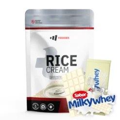 Rice Cream (crema De Arroz Pregelatinizada) - 2kg - Chocolate Blanco Con Leche Milkywhey - Fuente De Carb - Masmusculo