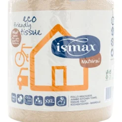 Rollo de papel multiusos ecológico doble capa Ismax