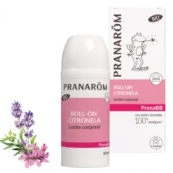 Roll-on citronela leche corporal para bebés BIO Pranarôm 30 ml