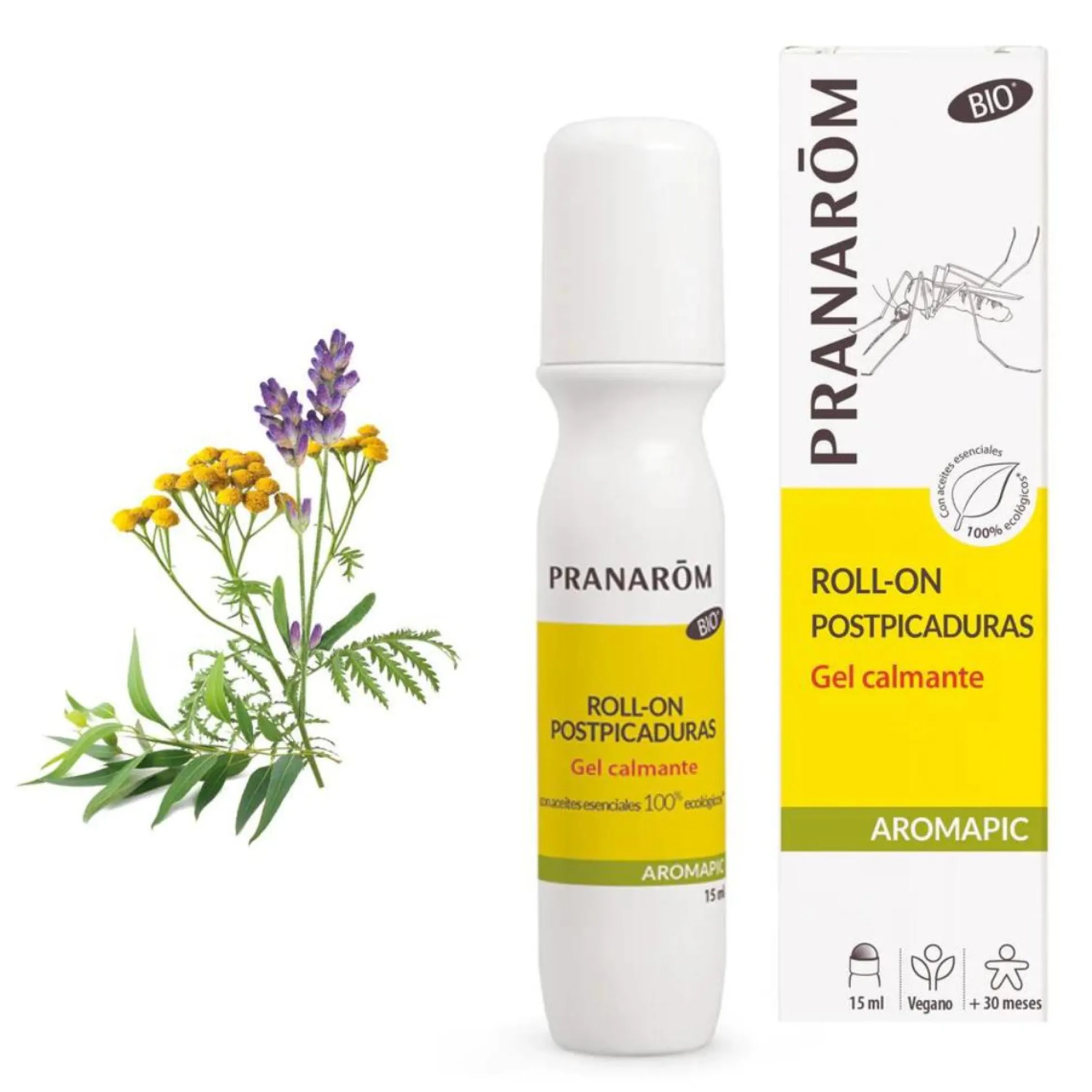 Roll-on postpicaduras BIO Pranarôm 15 ml