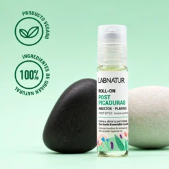 Roll-On Post Picaduras Labnatur 14 ml | Lavanda y Pantenol | Sensación Refrescante y de Confort | Vegano