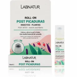 Roll-On Post Picaduras Labnatur 14 ml | Lavanda y Pantenol | Sensación Refrescante y de Confort | Vegano
