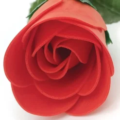 3 Rosa Con Pétalos De Jabón Aromático Para Baño Relajante (roja) - Regalo Original Para Días Especiales - Aroma Atalcado