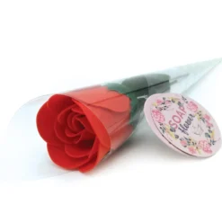 12 Rosas Con Pétalos De Jabón Aromático Para Baño Relax (roja) - Regalo Original Para Días Especiales - Aroma Atalcado