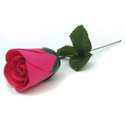 12 Rosas De Jabón Para Baño Aromático Y Relajante (fucsia) - Regalo Original Para Días Especiales - Aroma Atalcado